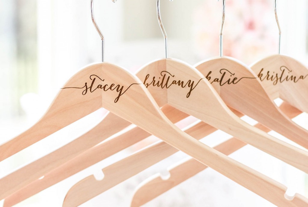 Personalised clothes hangers