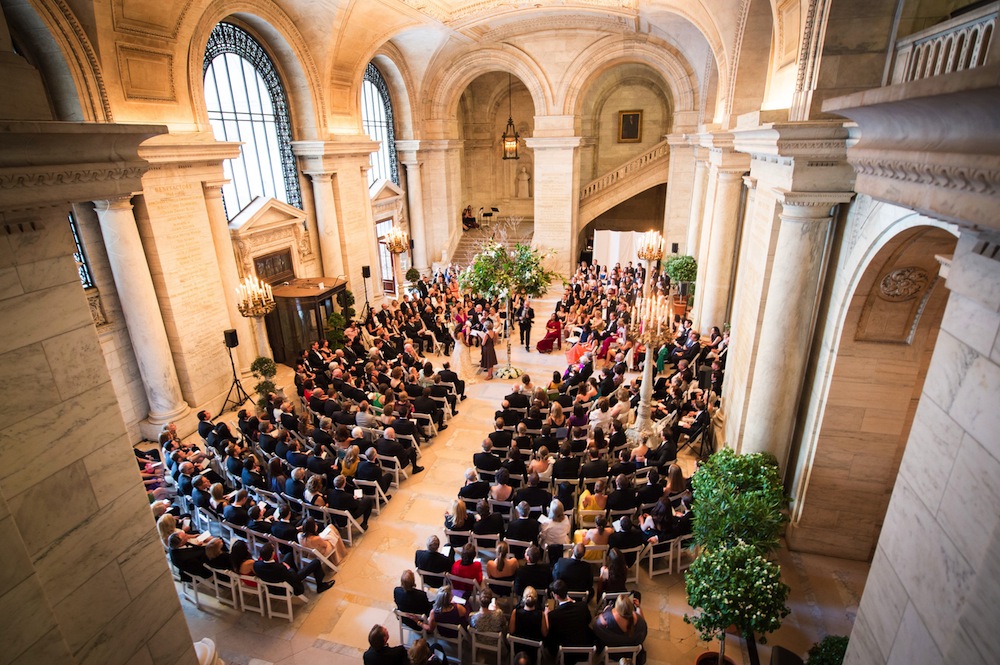 most beautiful places in the world to get married Honeybrides New York Public Library