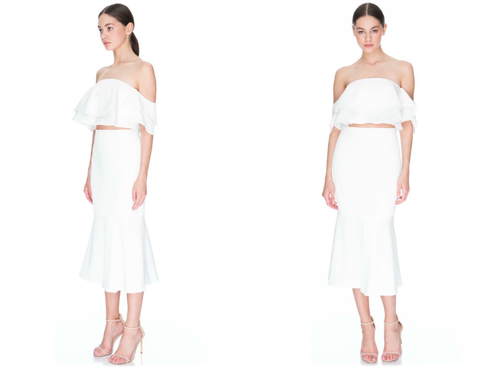 Wedding dresses in Singapore: Where to shop online for two-piece bridal gowns Honeybrides