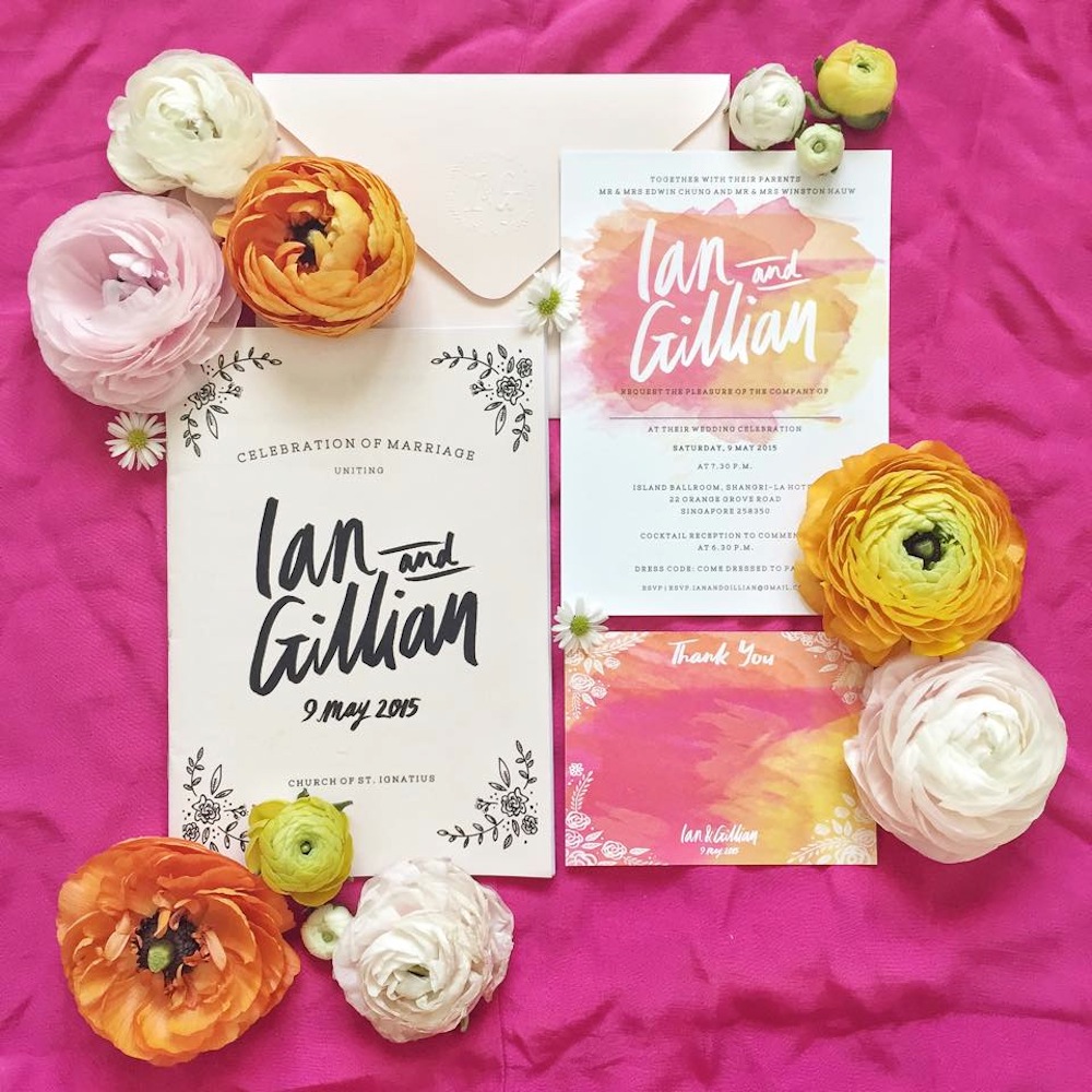 tion cards in Singapore: 20 printers to order stylish custom made stationery Honeybrides