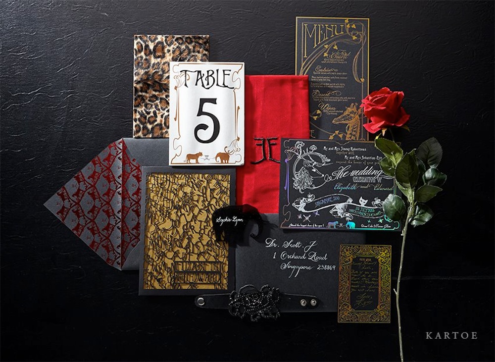 tion cards in Singapore: 20 printers to order stylish custom made stationery Honeybrides