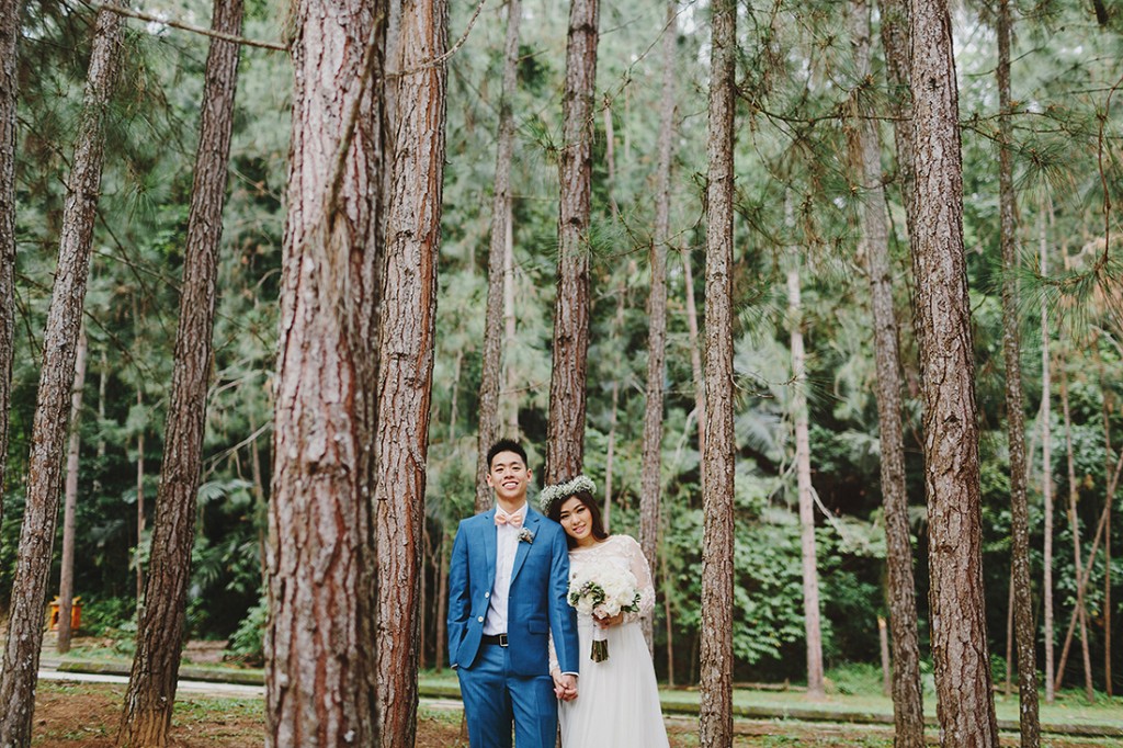 Real wedding: Jason and Kim's rustic chic wedding in Pahang, Malaysia