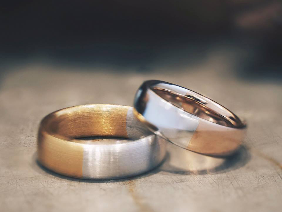 Carrie K wedding bands