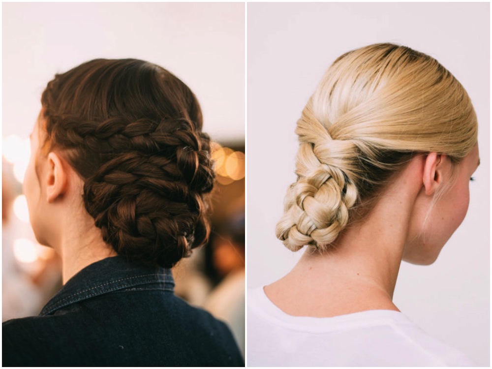 wedding hairstyles bridal fashion week Honeybrides braids