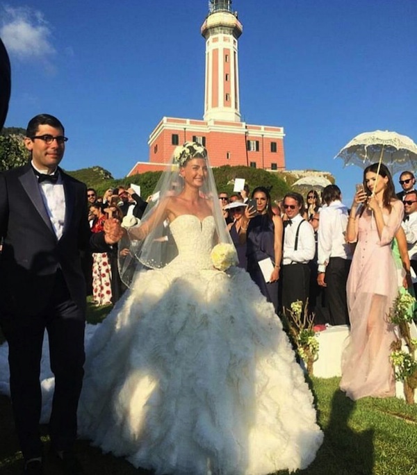 Weddings in Italy: Giovanna Battaglia's epic destination wedding in Capri